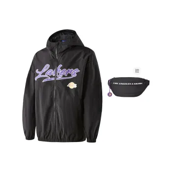 NBA Los Angeles Lakers Team Culture Collection Jacket Unisex Black