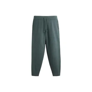 ZARA Knitted Sports Pants Men's Duck Green