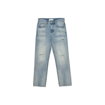 CLIMAX VISION Jeans Unisex Washable Light Blue