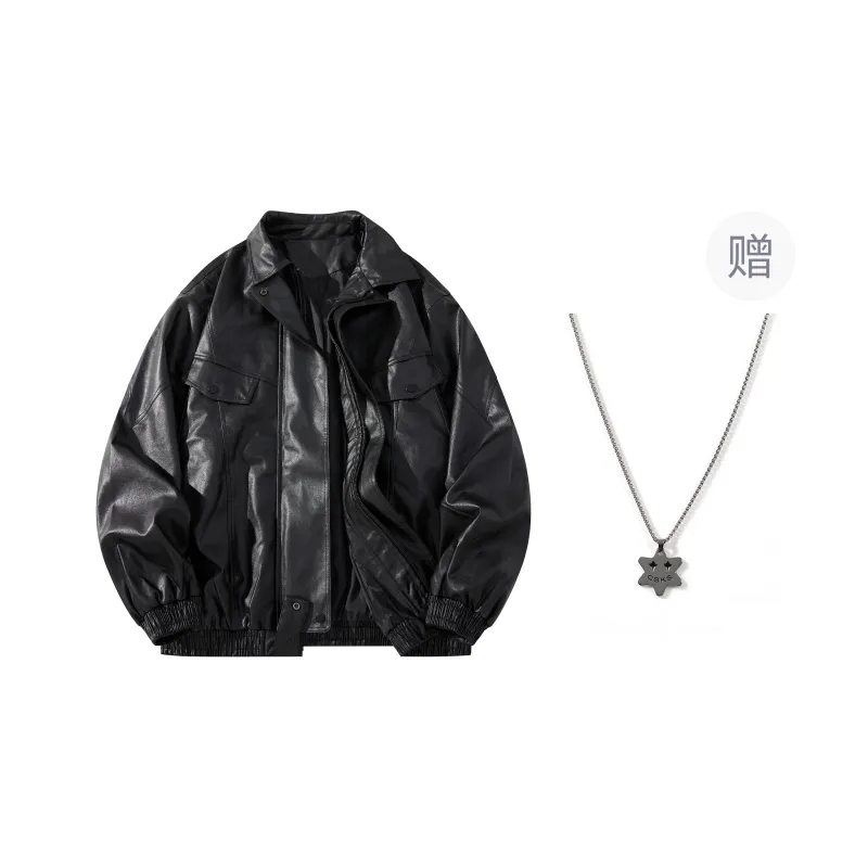 CSKS Leather Jackets Unisex-8