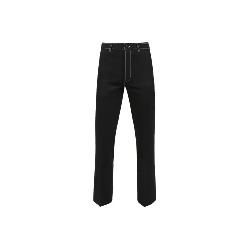 Burberry Grain De Poudre Wool Tailored Trousers