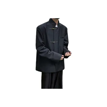 ACUOD BY CHANU Jackets Coats Unisex Black