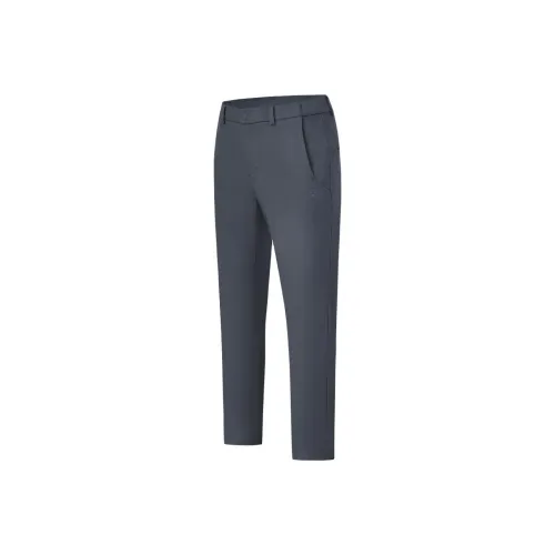 FILA Knitted Sports Pants Men's Cast Iron Gray