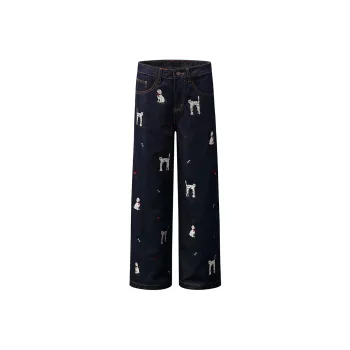 GBXM Jeans Unisex Black