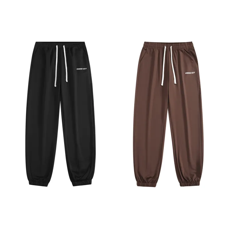CRUSH KEY Knitted Sports Pants Unisex-38