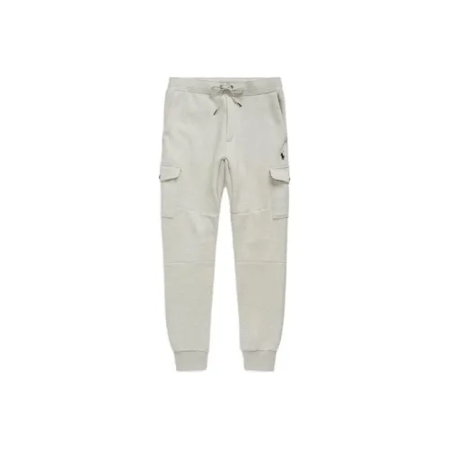 Polo Ralph Lauren Knitted Sweatpants Men Light Gray