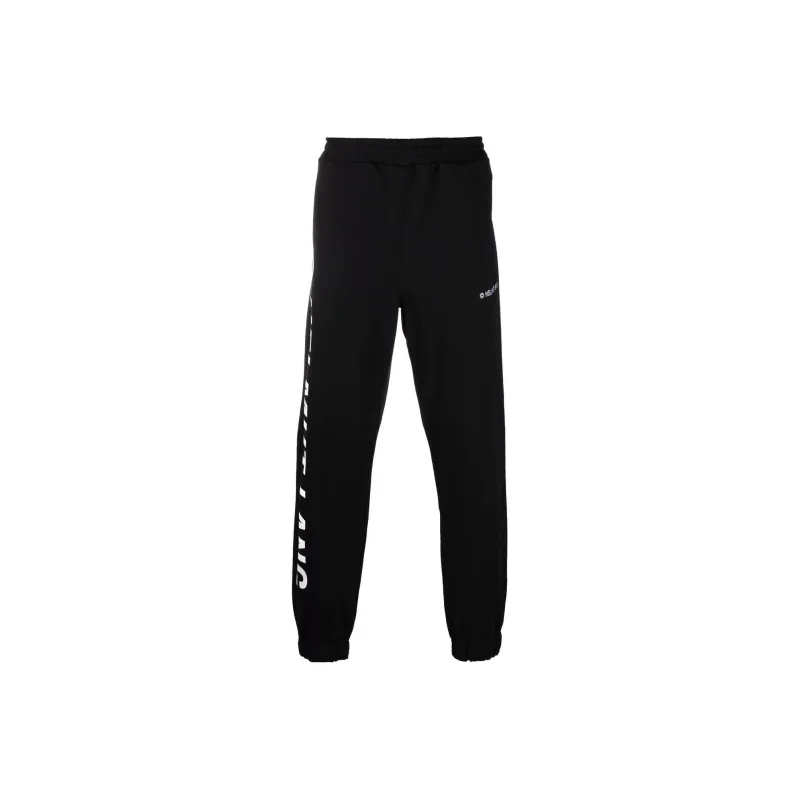 Helmut Lang Knitted Sweatpants Men Black-0