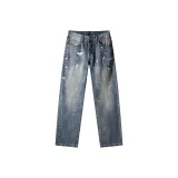 HZ954202 Nostalgic Blue-Ink Splash Style