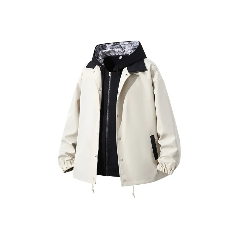 RAINCOME Jackets Coats Unisex Blue-4