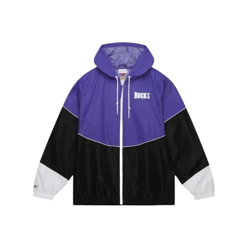 NBA x Mitchell & Ness Milwaukee Bucks Trench Coat Men's Dark Blue/Purple