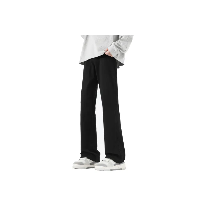 WARNING LIGHT Jeans Unisex Black-0