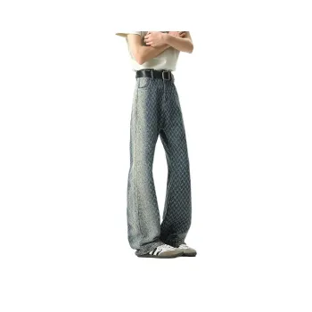 WARNING LIGHT Jeans Unisex Blue