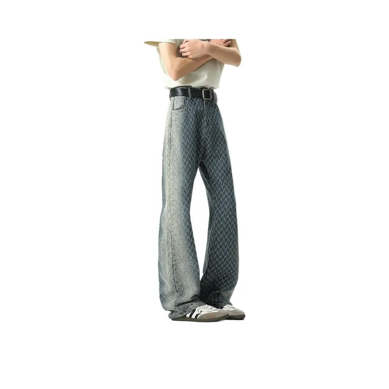 WARNING LIGHT Jeans Unisex Blue-0