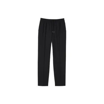 Sandro Knitted Sweatpants Men's Black