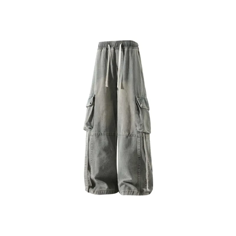 HOKLV Jeans Unisex-11