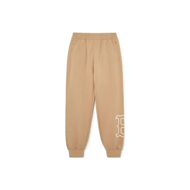 MLB Knitted Sweatpants Unisex Light Umber-0
