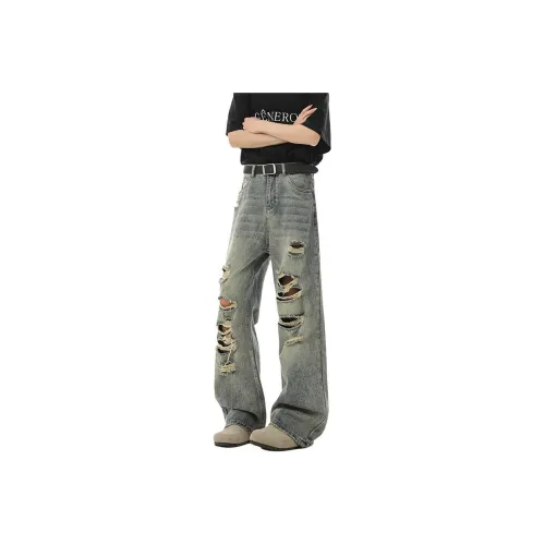 FASTFISH Jeans Unisex Blue