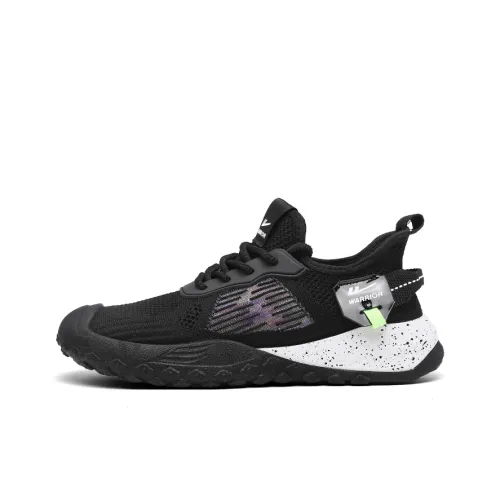 WARRIOR Running Shoes Men Low Top Black