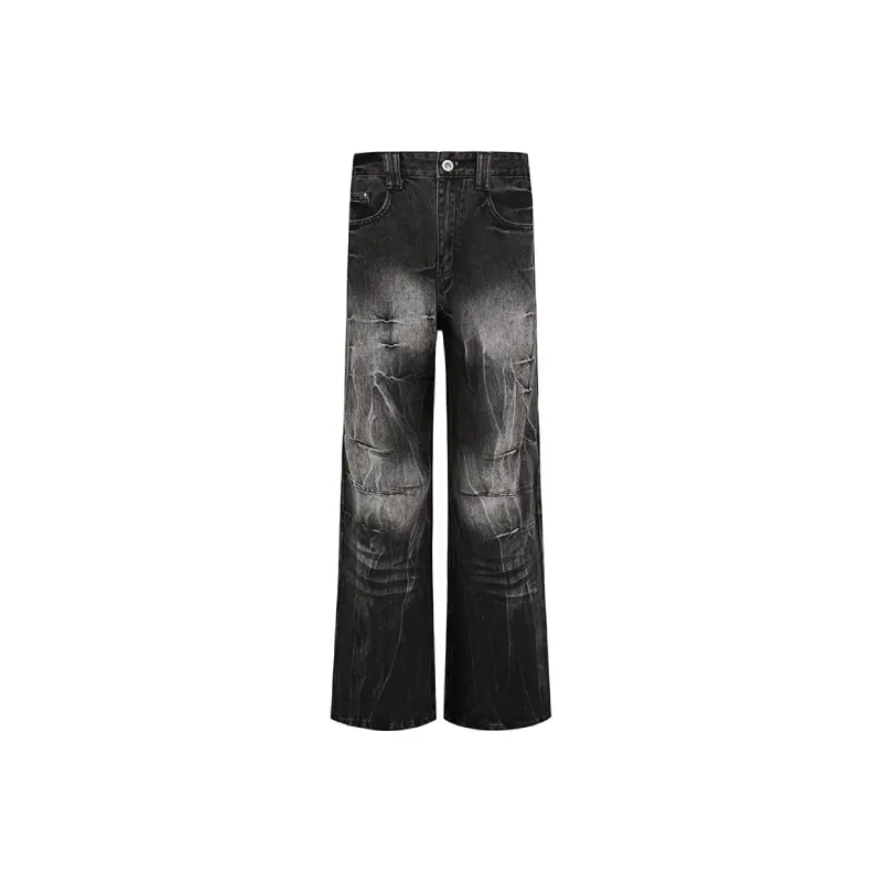 PANDA ADEVIL Jeans Unisex Black-0