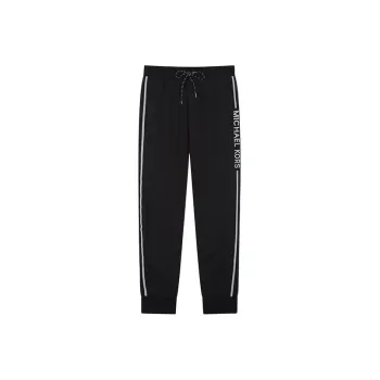 MICHAEL KORS SS23 Knitted Sports Pants Men's Black
