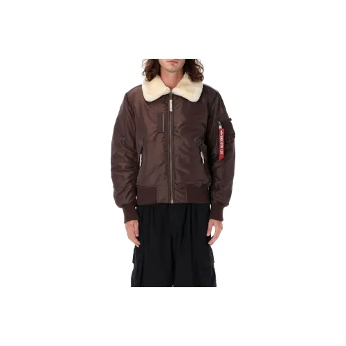 Alpha Industries Jackets & Coats Men's Brown