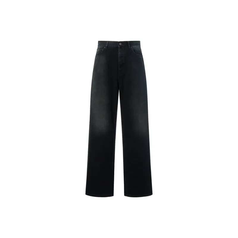 Balenciaga Sticker Baggy Jeans-0