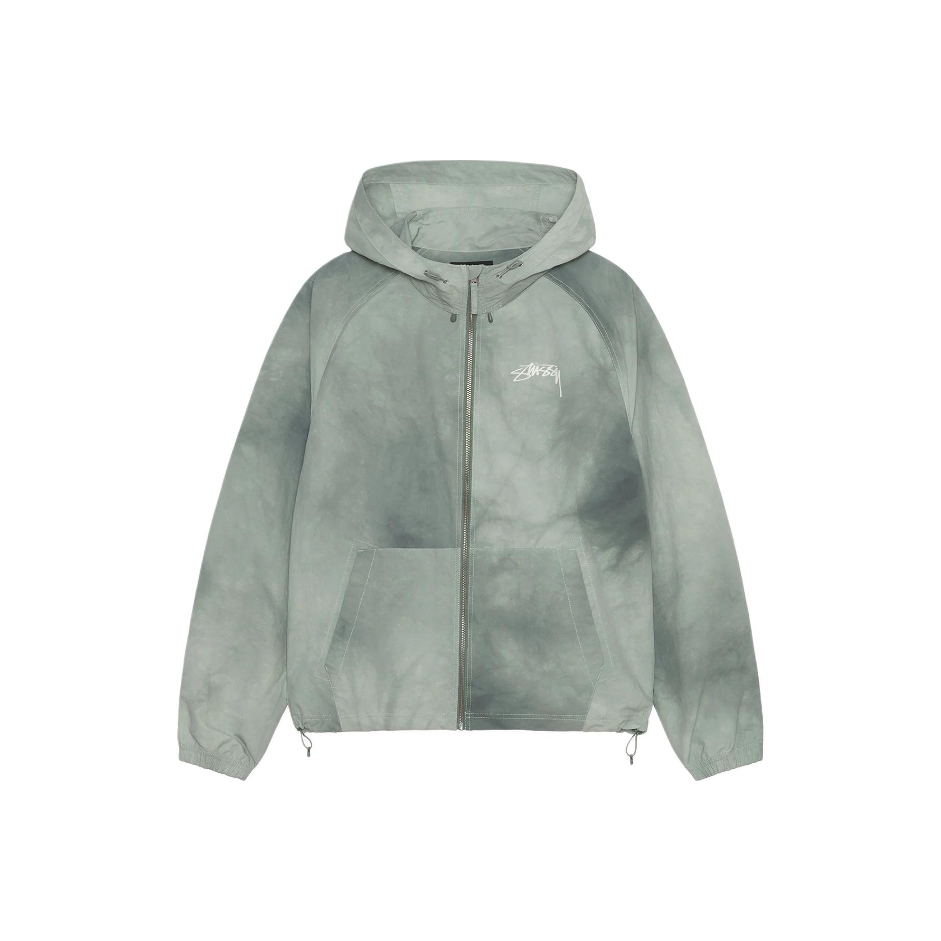 Stussy Wrinkled Nylon Beach Shell Jacket - POIZON