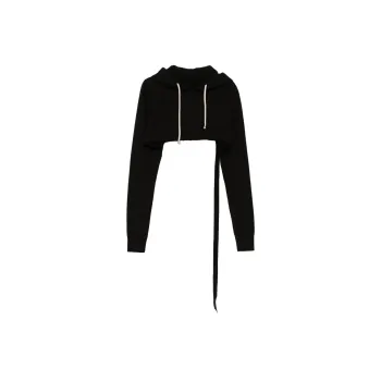 Rick Owens DRKSHDW Cropped Hoodie
