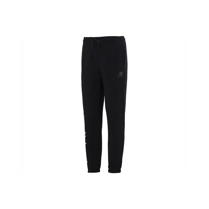 New Balance Knitted Sweatpants Men Black-0