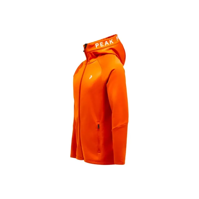 PEAK PERFORMANCE M Rider Zip Hood Jacket Men's Flame Orange-2