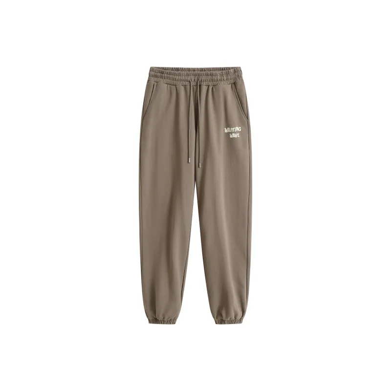 WAITINGWAVE Knitted Sweatpants Unisex-9