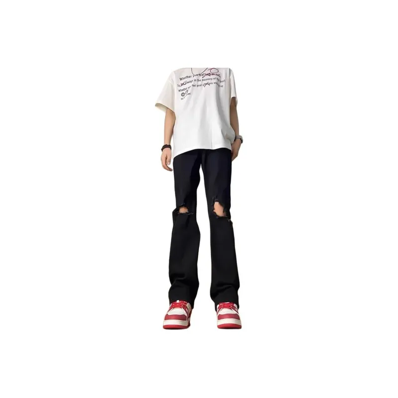 DABAISHA Jeans Unisex Black-0