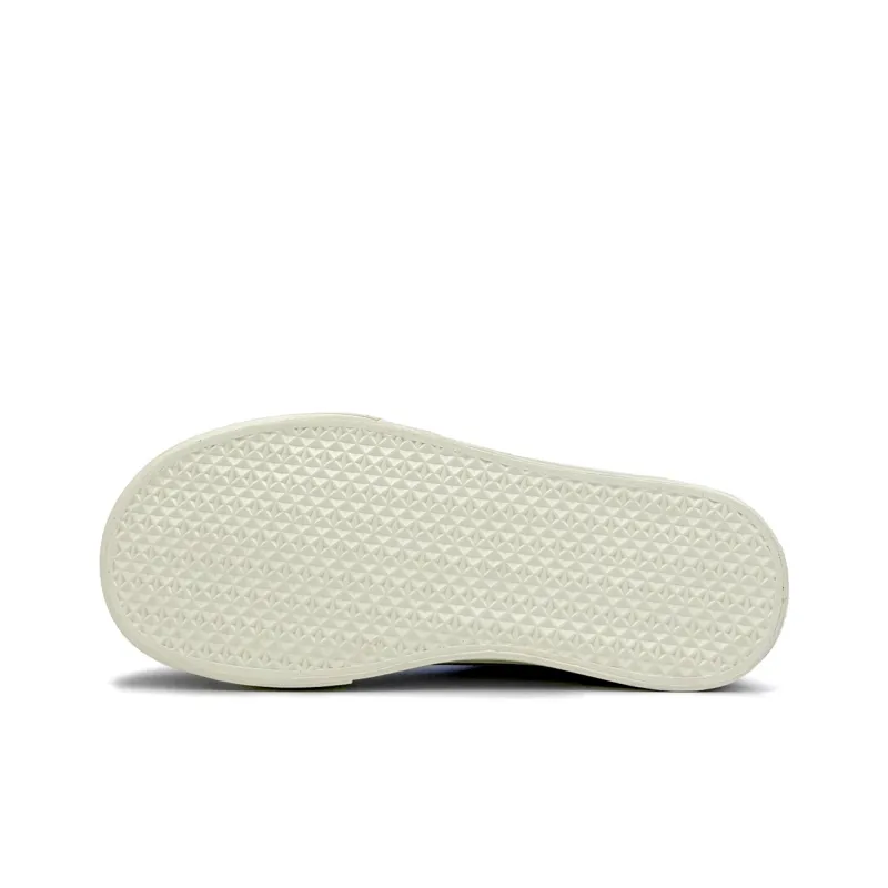 Mengsai Anti Slip Wear Resistant Low Top Canvas Shoes Women's Black With White Stitching-6