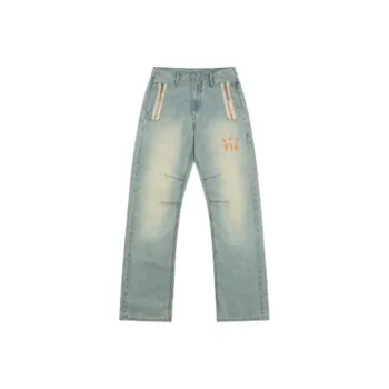 Good Bai X Levis GOOD BAI Collaboration Jeans Men Light Blue