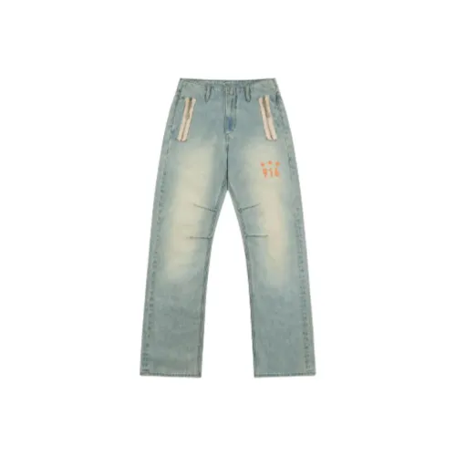 Good Bai X Levis GOOD BAI Collaboration Jackets Unisex Peach Pink