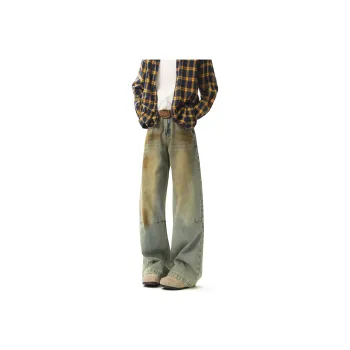 Teddy Zoo Jeans Unisex Vintage Blue