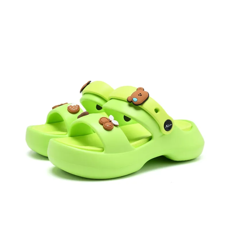 Mulinsen Beach Sandals Women's Green-2