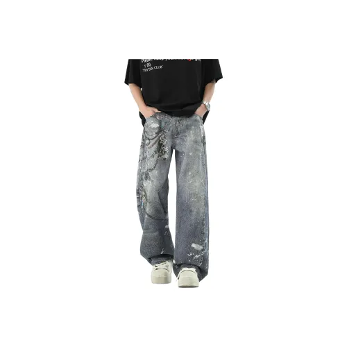 FA2LO Jeans Unisex Dark Blue