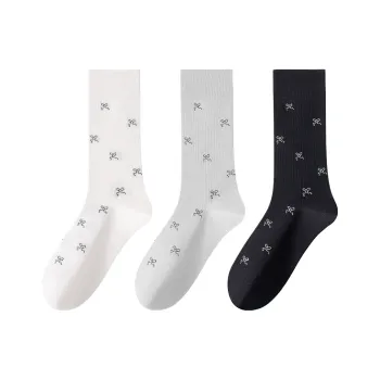 MIIOW Mid Calf Socks Women's 3 Pack