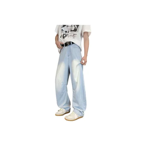 HAPPY PARTY Jeans Unisex Gray Light Blue