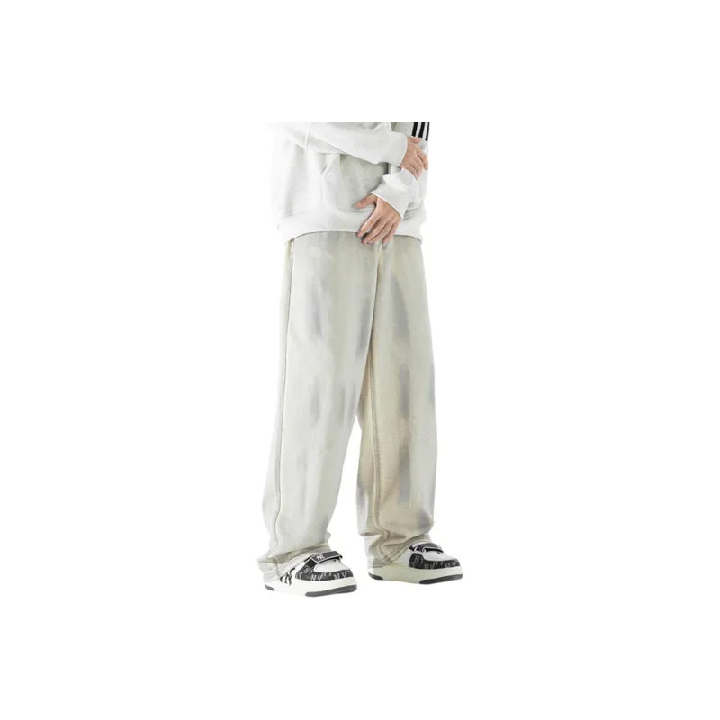 EDG Jeans Unisex Beige Apricot Dirty-0
