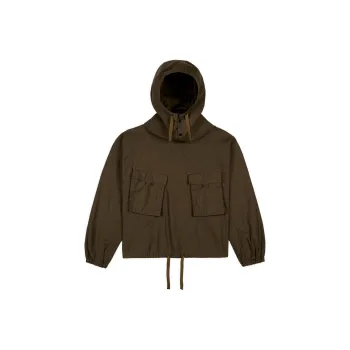 Brain Dead Miltary Cloth Smock Hooded Jacket