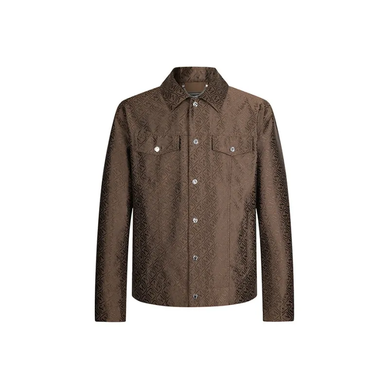 MANGANO FW24 Jackets Coats Men's Coffee-0