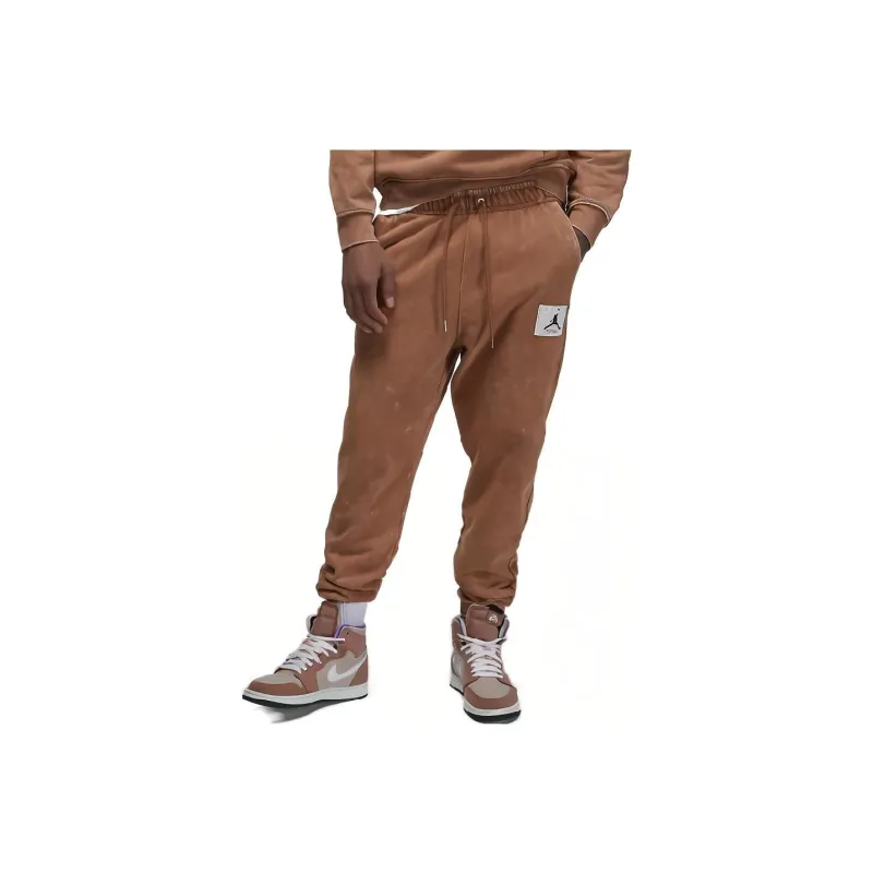 Nike Knitted Sweatpants Men Brown-0