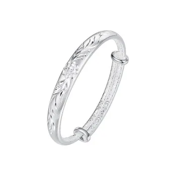 NVBBK 999 Fine Silver Bangles Women's