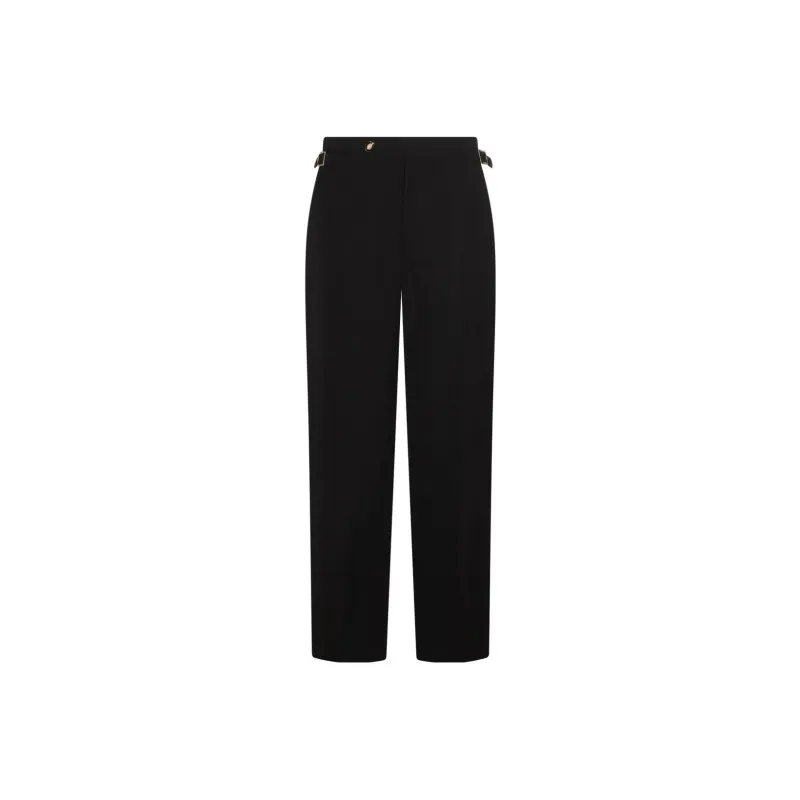 CASABLANCA Straight Leg Trousers With Side Adjusters-0