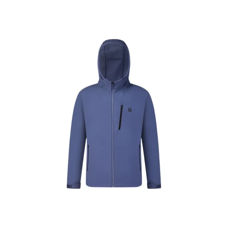 FILA Fitness Jacket Men's Light Gray Blue-0