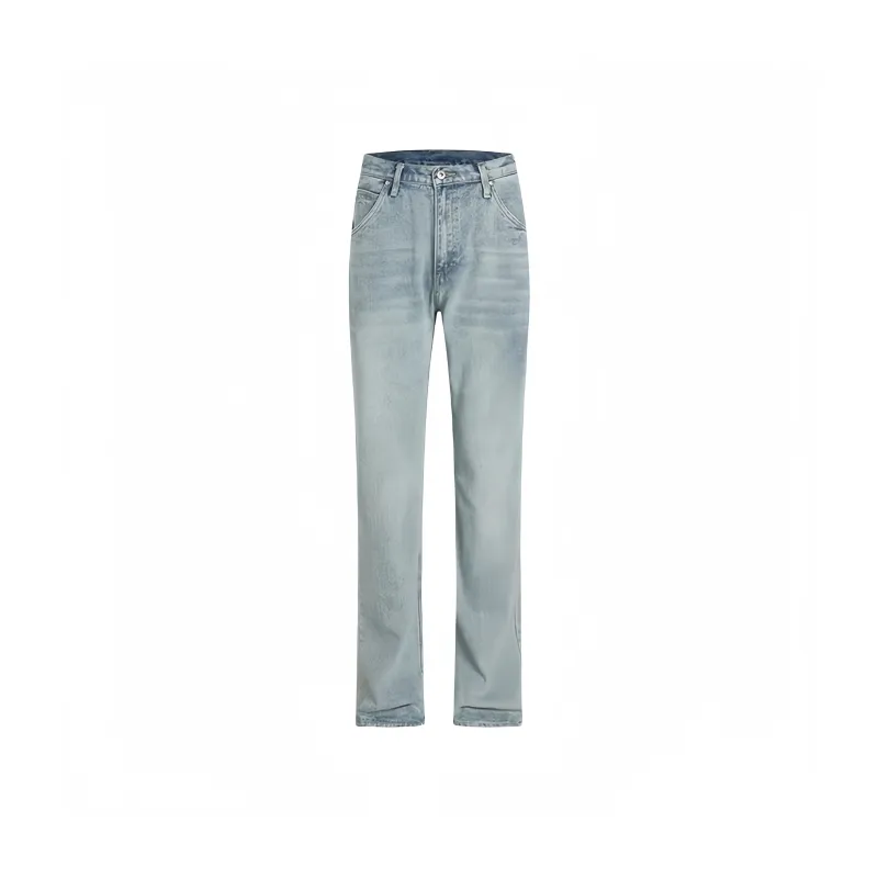 XIAN MAT JENIN Jeans Men's Washed Blue-0