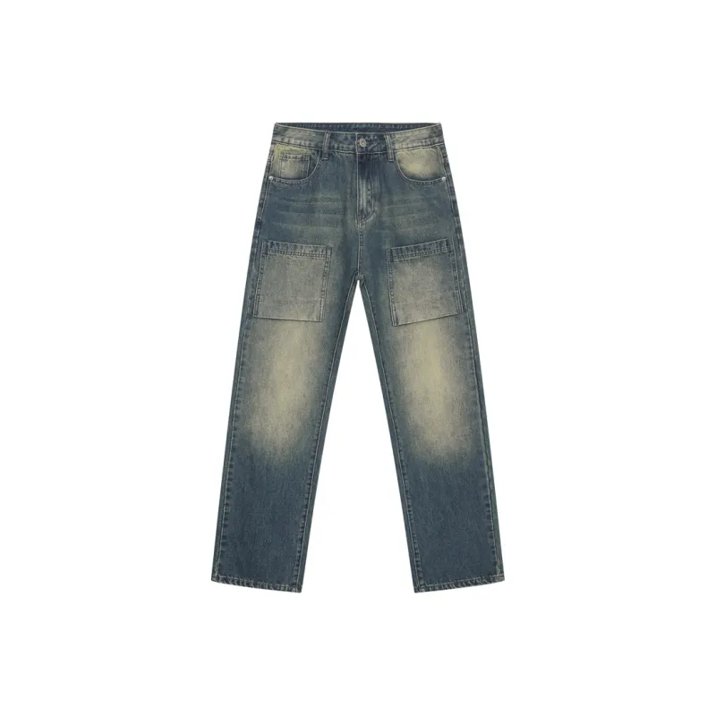 Voguo Relay Jeans Unisex Vintage Blue-0