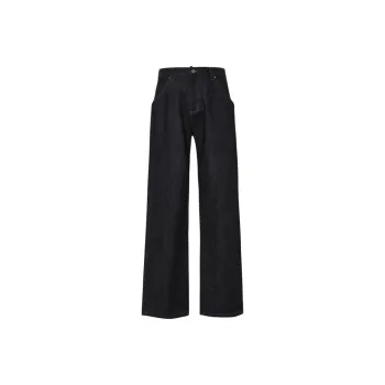 K-BOXING Jeans Men's Black Navy Blue